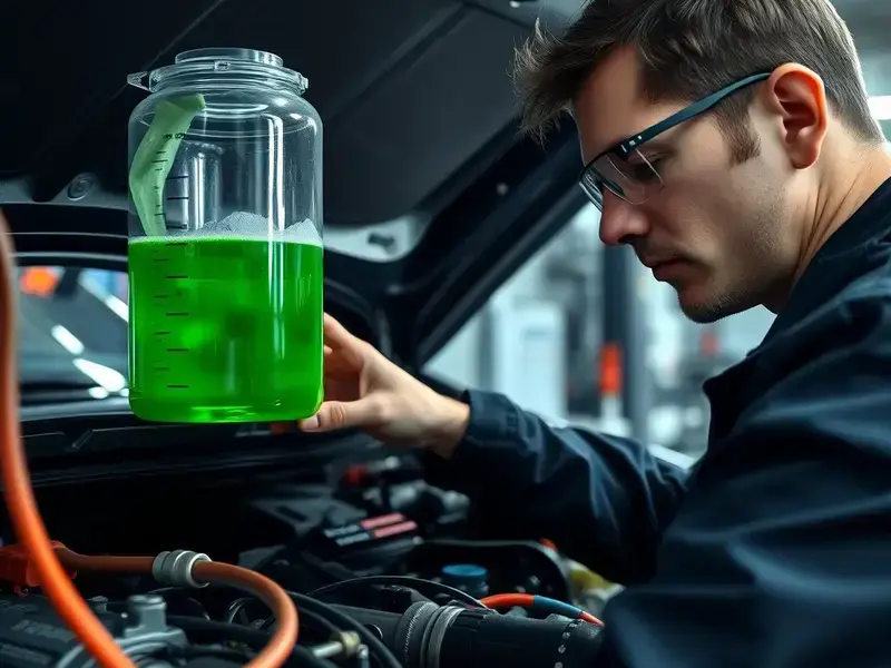 Coolant system service